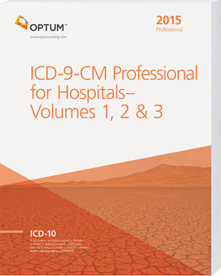 ICD-9-CM Professional for Hospitals Volumes 1, 2, 3 Softbound Book Cover